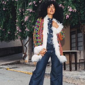 Out of the Oridinary Talulah Penny Lane Afghan Coat